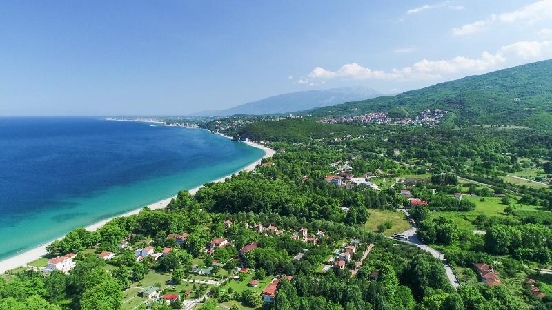 Sintrivanis Beach Resort Paralia Panteleimonos Dış mekan fotoğraf